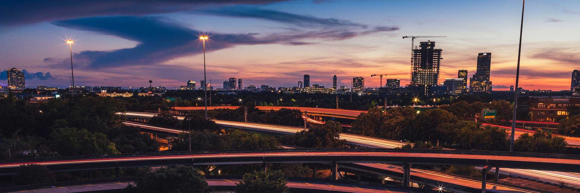 Night Picture of Houston